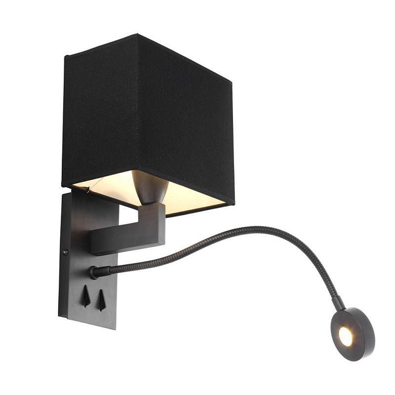 Бра Wall Lamp Reading Bronze Черный Темная бронза в Нижнем Новгороде | Loft Concept 