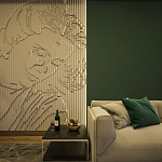 Барельеф PORTRAIT варинант исполнения - 2 | Loft Concept в Нижнем Новгороде