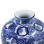 Ваза из фарфора сине-белого цвета Blue & White Ornament  варинант исполнения - 2 | Loft Concept в Нижнем Новгороде