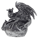 Декоративная статуэтка Дракон Silver Dragon Statuette варинант исполнения - 3 | Loft Concept в Нижнем Новгороде
