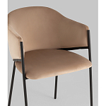 Стул Brace велюр капучино варинант исполнения - 2 | Loft Concept в Нижнем Новгороде