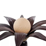 Настольная лампа черная INDONESIAN LAMPS варинант исполнения - 2 | Loft Concept в Нижнем Новгороде