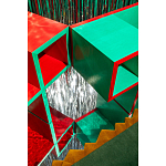 Дизайнерская разноцветная скамья Canton Bench варинант исполнения - 5 | Loft Concept в Нижнем Новгороде