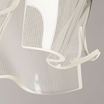 Подвесной светильник цилиндрической формы с прозрачным волнистым плафоном Wave Line варинант исполнения - 8 | Loft Concept в Нижнем Новгороде