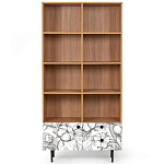 Широкий стеллаж с принтом Elise Rack варинант исполнения - 19 | Loft Concept в Нижнем Новгороде