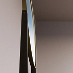 Туалетный Стол с зеркалом Primo Темный орех варинант исполнения - 6 | Loft Concept в Нижнем Новгороде