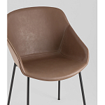 Стул Ashby экокожа светло-коричневый варинант исполнения - 3 | Loft Concept в Нижнем Новгороде