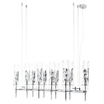 Люстра подвесная прямоугольная с 10-ю цилиндрическими плафонами LIAISON варинант исполнения - 5 | Loft Concept в Нижнем Новгороде