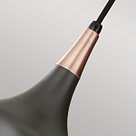  Подвесной светильник с каплевидным плафоном темного цвета Feiss варинант исполнения - 4 | Loft Concept в Нижнем Новгороде