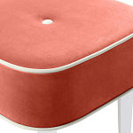 Квадратный мягкий пуф на белых ножках Winton Pouf Square варинант исполнения - 16 | Loft Concept в Нижнем Новгороде