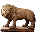 Каменная статуэтка в виде льва Indian Lion Statue варинант исполнения - 1 | Loft Concept в Нижнем Новгороде