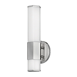 Бра для ванных комнат вертикальное с длинным белым матовым плафоном в форме шестиугольника на круглом основании Hinkley варинант исполнения - 12 | Loft Concept в Нижнем Новгороде