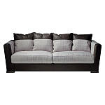 Элитарный современный диван Birmingham с кожаными вставками  варинант исполнения - 1 | Loft Concept в Нижнем Новгороде