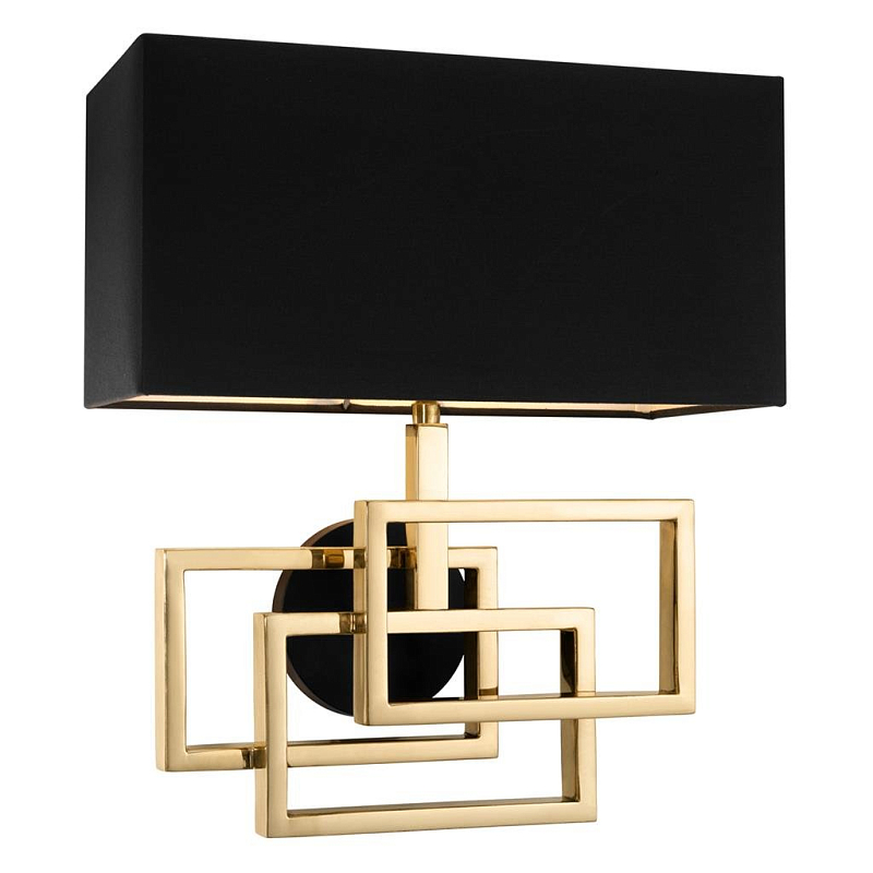 Бра Wall Lamp Windolf Brass Латунь Античная полированная Черный в Нижнем Новгороде | Loft Concept 