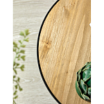 Приставной столик с факутрным черным основанием Ethiopia варинант исполнения - 4 | Loft Concept в Нижнем Новгороде