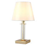 Настольная лампа с белым тканевым абажуром в форме конуса Laurent варинант исполнения - 6 | Loft Concept в Нижнем Новгороде