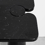 Консоль чёрная на 2-х конусообразных ножках Eros варинант исполнения - 1 | Loft Concept в Нижнем Новгороде