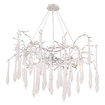 Люстра подвесная с прозрачными подвесками в форме капель Droplet Chandelier варинант исполнения - 4 | Loft Concept в Нижнем Новгороде