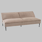 Диван современный вельветовый прямой Worcester Бежевый  варинант исполнения - 4 | Loft Concept в Нижнем Новгороде