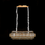 Люстра овальной формы хрустальная в неоклассическом стиле Majesty варинант исполнения - 2 | Loft Concept в Нижнем Новгороде