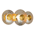 Бра из трех стеклянных фактурных дисков Eyepiece варинант исполнения - 3 | Loft Concept в Нижнем Новгороде