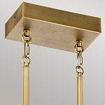 Люстра подвесная прямоугольная цвета латунь Kichler варинант исполнения - 3 | Loft Concept в Нижнем Новгороде