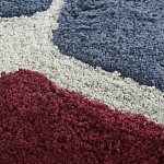 Чехол на подушку с рисунком серо-синего цвета Elan Textured варинант исполнения - 4 | Loft Concept в Нижнем Новгороде