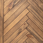 Шкаф из массива сосны с орнаментом "Ёлочка" Geometric Ornament варинант исполнения - 5 | Loft Concept в Нижнем Новгороде