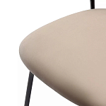 Стул Singer Chair без подлокотников светло-коричневый Велюр варинант исполнения - 5 | Loft Concept в Нижнем Новгороде