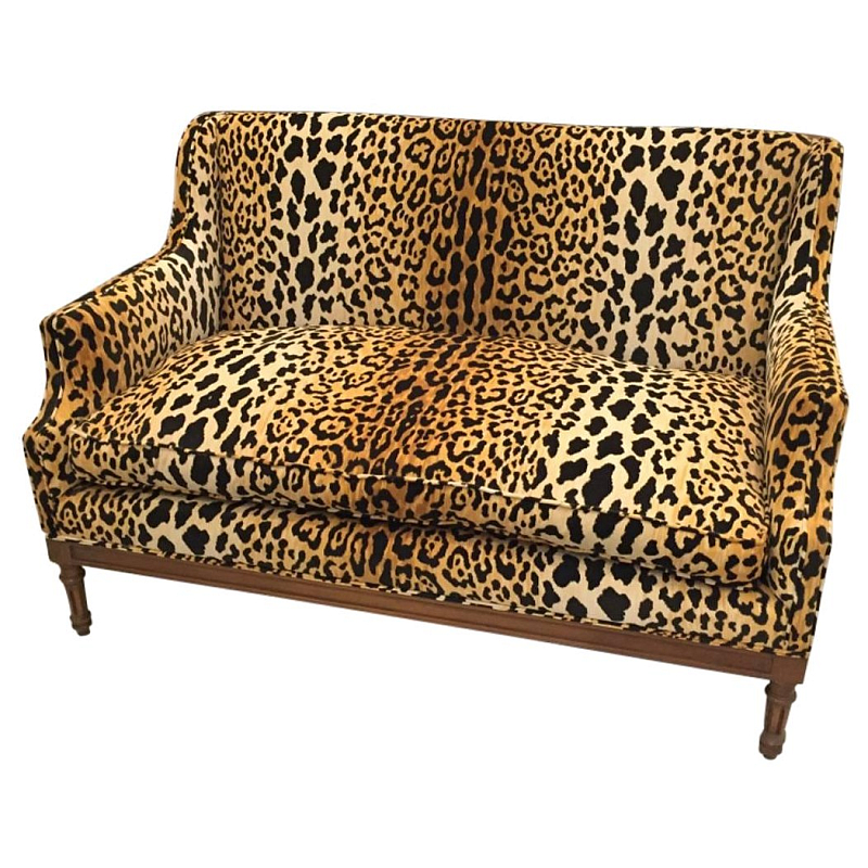 Диван Mid-Century Leopard Print Sofa Мульти в Нижнем Новгороде | Loft Concept 