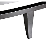 Комод фактурный серебристый с дверцами Silver Chest of Drawers варинант исполнения - 3 | Loft Concept в Нижнем Новгороде