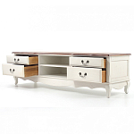 ТВ-тумба в стиле прованс из массива берёзы Interiors Romance варинант исполнения - 3 | Loft Concept в Нижнем Новгороде