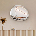 Абстрактная скульптура на стену в виде капли воды Water Outline варинант исполнения - 4 | Loft Concept в Нижнем Новгороде