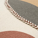 Подушка декоративная с геометрическим узором и плетенными вставками Divine Abstractions варинант исполнения - 2 | Loft Concept в Нижнем Новгороде