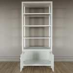 Стеллаж со стеклянными полками Elsa Dreams White варинант исполнения - 3 | Loft Concept в Нижнем Новгороде