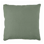 Подушка декоративная хлопковая мятного цвета с абстрактным принтом Elysian Flow Breeze варинант исполнения - 2 | Loft Concept в Нижнем Новгороде