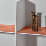 Дизайнерский стеллаж с вертикальными и горизонтальными полками Gio Ponti D.357.1 D.357.2 Rack варинант исполнения - 2 | Loft Concept в Нижнем Новгороде