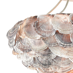Потолочный светильник с каскадным абажуром из ракушек Sea Ravens варинант исполнения - 1 | Loft Concept в Нижнем Новгороде