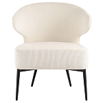 Современное мягкое кресло на металлических ножках Rakush Milk варинант исполнения - 2 | Loft Concept в Нижнем Новгороде