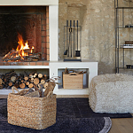 Пуф из шерсти Berthe Fluffy Pouf варинант исполнения - 3 | Loft Concept в Нижнем Новгороде