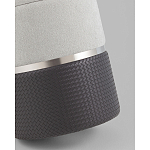 Пуф Mauldine с ящиком серо-черный с экокожей варинант исполнения - 3 | Loft Concept в Нижнем Новгороде