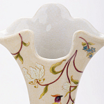 Ваза из фарфора с бронзовыми вставками Eden Garden варинант исполнения - 5 | Loft Concept в Нижнем Новгороде