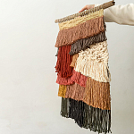 Текстильное Панно с бахромой варинант исполнения - 3 | Loft Concept в Нижнем Новгороде