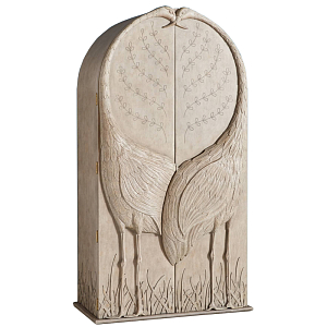 Шкаф ручная резьба Land & Sky Armoire