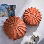 Ваза керамическая в виде круглой терракотовой морской раковины Galapagos варинант исполнения - 5 | Loft Concept в Нижнем Новгороде