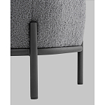 Пуф Стоун букле Fluffy темно-серый варинант исполнения - 4 | Loft Concept в Нижнем Новгороде