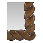 Зеркало с текстурной рамой из натурального дерева  Pine Wall Mirror варинант исполнения - 3 | Loft Concept в Нижнем Новгороде