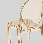 Прозрачный стул с янтарным оттенком LOUIS GHOST CHAIR варинант исполнения - 6 | Loft Concept в Нижнем Новгороде