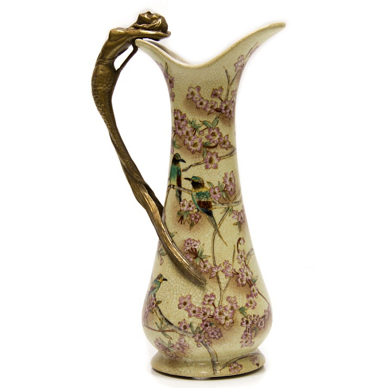 Кувшин Birds in Sakura Мульти Бронза в Нижнем Новгороде | Loft Concept 