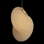 Подвесной светильник белый с фигурным тканевым плафоном White Whirlwinds варинант исполнения - 4 | Loft Concept в Нижнем Новгороде